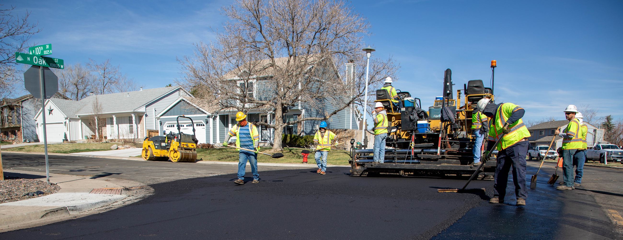PWU Oak Street Paving