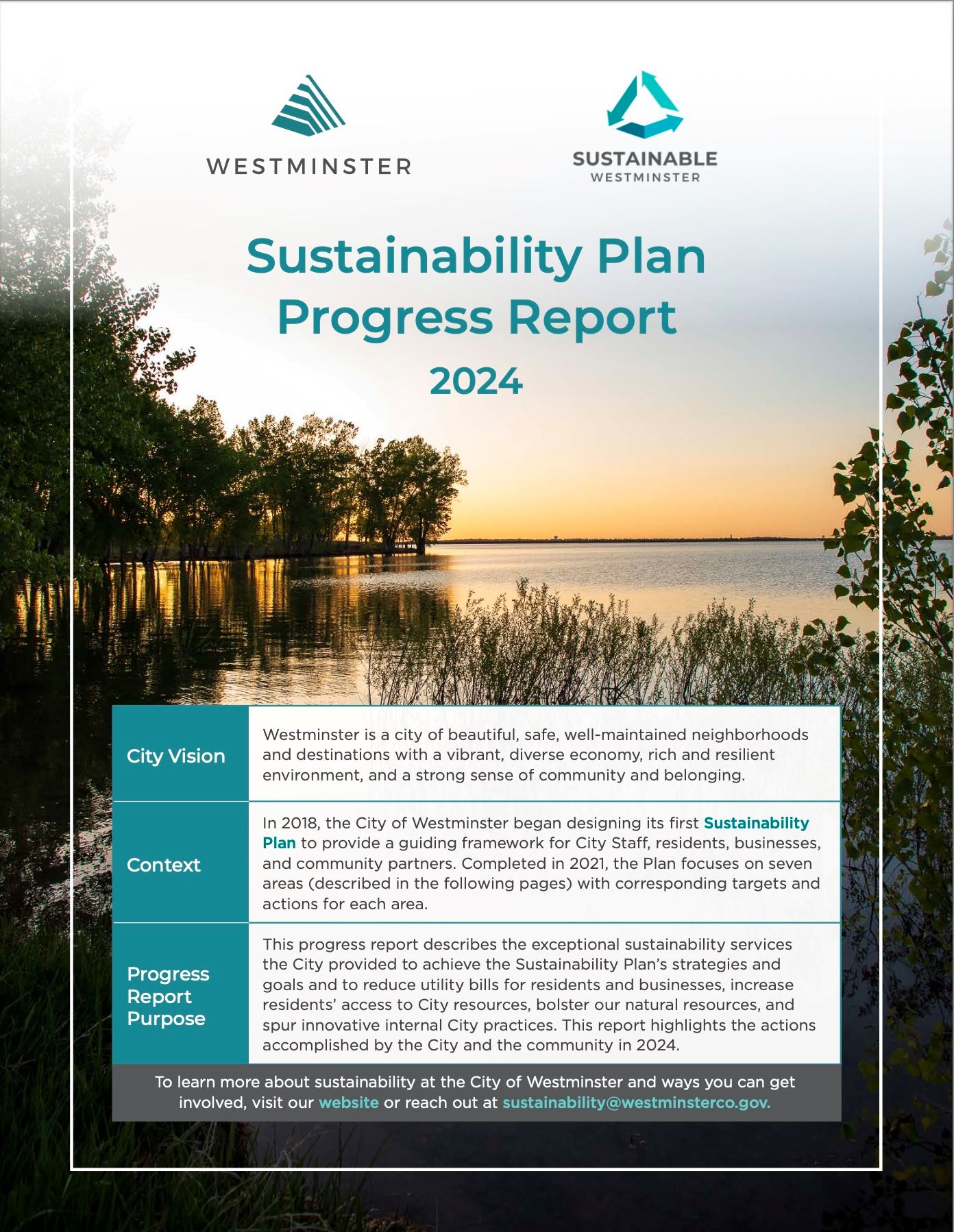 2024 Sustainability Plan Progress Report